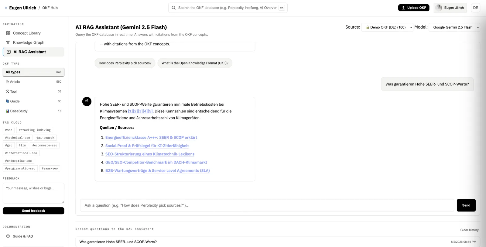 AI RAG Assistant